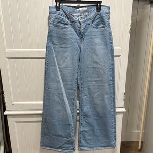 Levi's 318 shaping wide leg